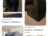many different pictures of a computer on the table
