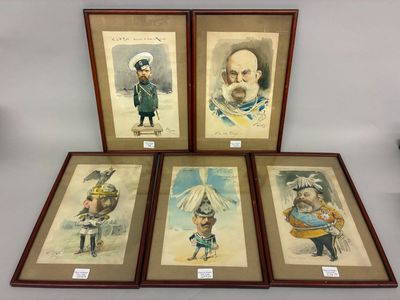 three framed pictures of a man in a military uniform and a woman in a military uniform