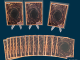 six cards with a picture of a spiral design on them