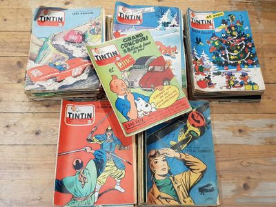 Collection du Journal de TINTIN comprenant :