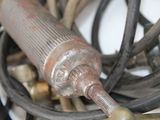 a close up of a bunch of wires and wires