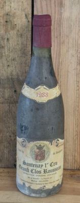 a bottle of wine that is sitting on a table