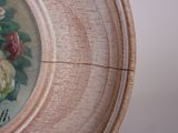a picture of a painting of flowers in a vase