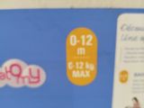 a blue box with a sticker on it that says babyqy