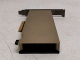 a close up of a metal object on a white surface