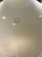 Lot comprenant : important vase blanc, coupe en cristal, lam… (photo 3)