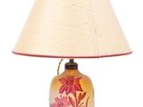 an image of a table lamp with a shade on it
