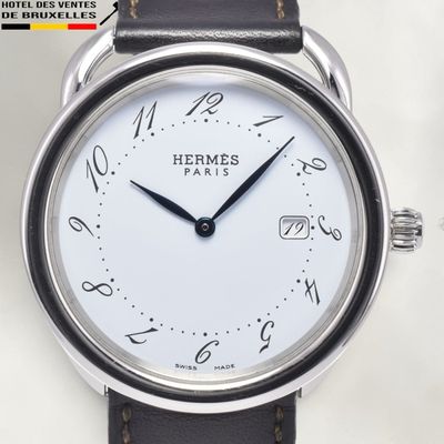 a close up of a wrist watch with numbers on it