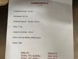 a menu for a restaurant with a price tag on it