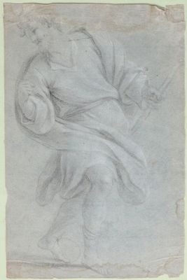 a drawing of a woman holding a bird in her hand