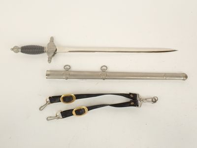 three different types of swords are displayed on a white surface
