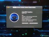 a computer screen with a picture of a space ship on it