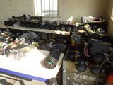 a room full of assorted items in a garage