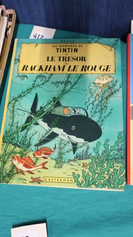 TINTIN: Le trésor de Rackam le Rouge. Casterman, 1984.