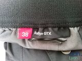 a close up of a label on the back of a person ' s pants