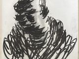 une image représentant le dessin d'un homme portant des lunettes sur la tête