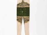 une photo d'une paire de leggings à motifs