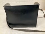 leather messenger bag with strap