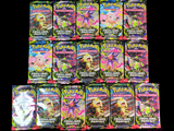 de nombreuses cartes à collectionner Pokémon sur fond noir