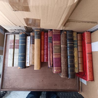 Livres reliés du XIXe s.