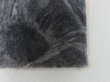 a black and white drawing of a horse on a piece of paper