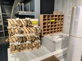a lot of boxes that are sitting on a table