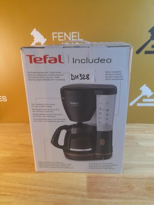 DH328// Tefal Cafetière filtre, 10 à 15 tasses, 1,25 L, Port…
