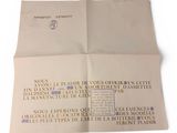 a piece of paper that has some writing on it