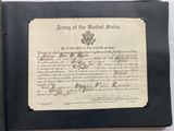 an old document of the united states with a seal on it