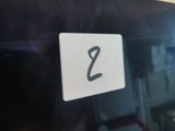 a sign that says z on the back of a car