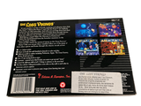 a back cover of a video game on a white background