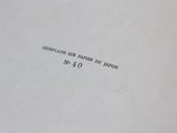 an open book with a black and white title on it