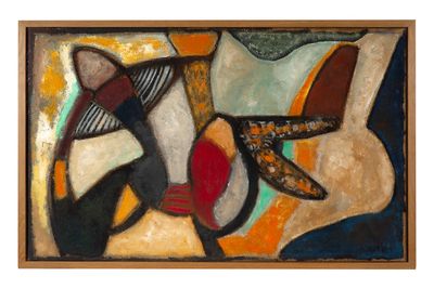 Jean-Michel ATLAN (1913-1960) Sans titre, 1956