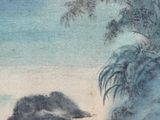 an image of a painting of a boat on a body of water