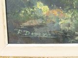 a picture of a painting on the wall of a building