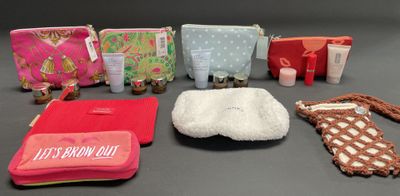 a lot of items that are sitting on a table