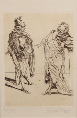 une image représentant deux hommes debout l'un à côté de l'autre