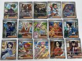 beaucoup de cartes sur la table