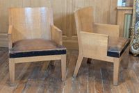 Christian LIAIGRE (1943-2020) paire de fauteuils "Stall", pa… (photo 2)