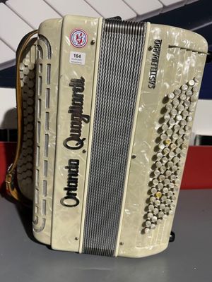 Accordéon ORLANDO mod CASTELDARDO blanc.