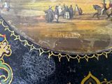 a picture of a painting on the wall of a room
