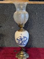 Lampe en faïence dans le gout de Delft réservoir en porcelai… (photo 3)