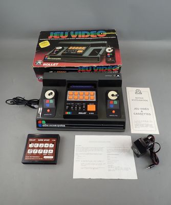 a box with a game on it sitting on a table