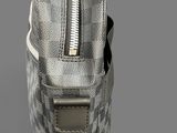 louis vuitton damier bag in grey checkered leather
