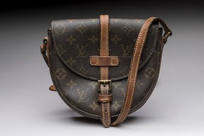 louis vuittoupe cross body bag in monogram canvas