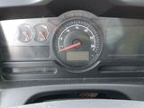 a close up of a car dashboard with a speedometer