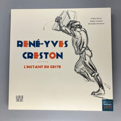 un livre sur lequel figure le dessin d'un homme tenant une boîte