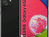 the back of a black samsung galaxy a35 with sprinkles on it