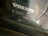 a close up of the back of a car with a logo on it