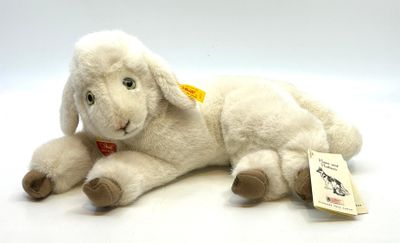 STEIFF. Agneau Flocky en peluche, Ref.